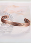 Tree of Vitalis Copper Bangle 6pcs 160mm