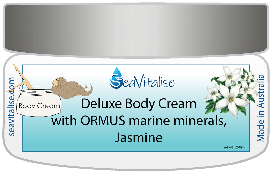 New! Deluxe Jasmine Body Cream 250g